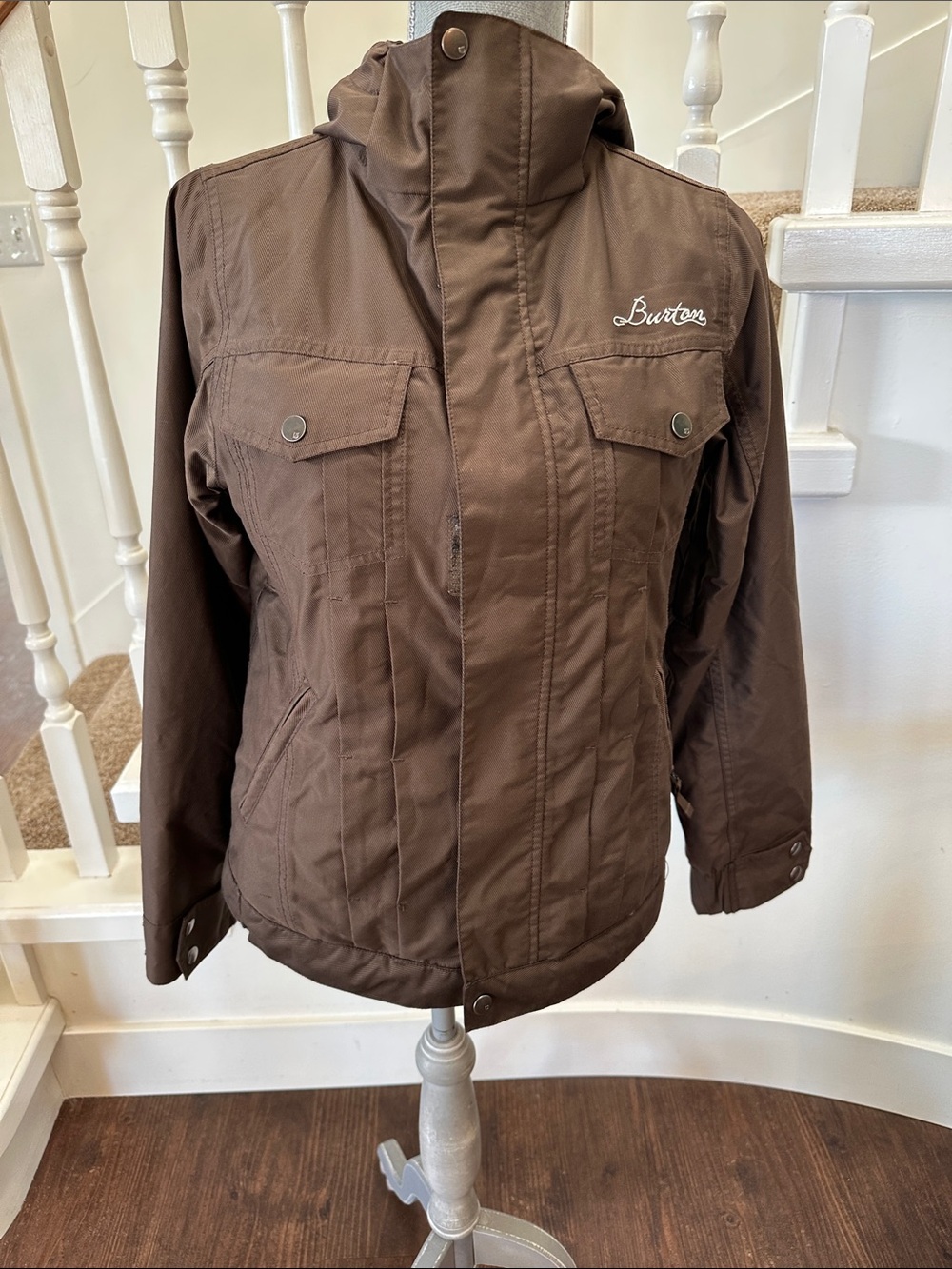 Women a Burton ski jacket
